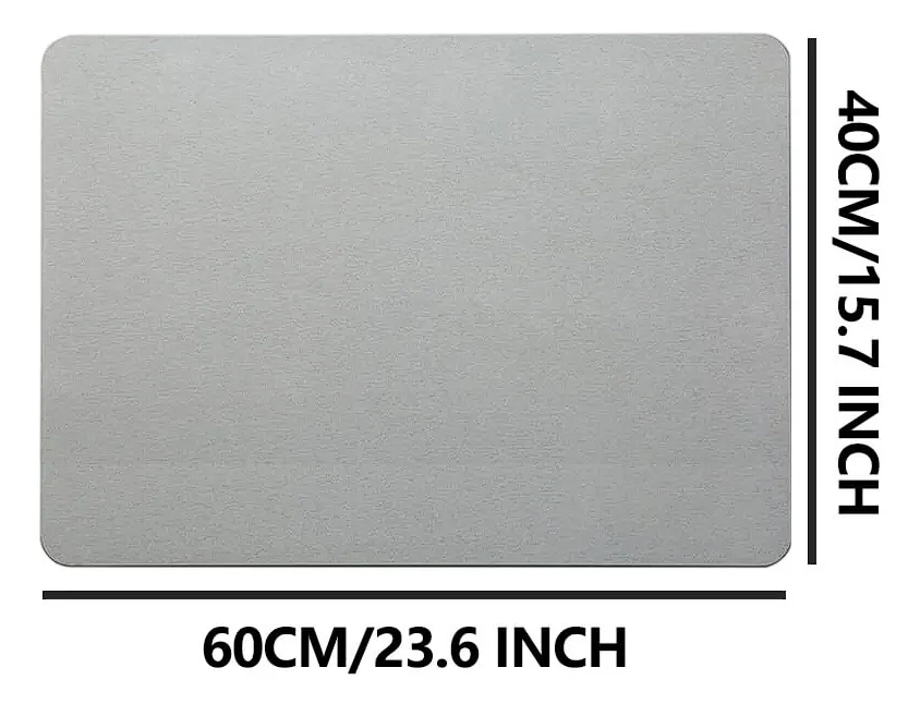 🛁 Alfombra de Baño de Diatomita – Antideslizante, Elegante y Súper Absorbente